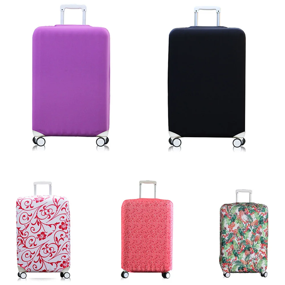 

Thicker Travel Suitcase Protective Cover Luggage Case Travel Accessories Elastic Luggage Dust Cover Apply to 18''-32'' Suitcase