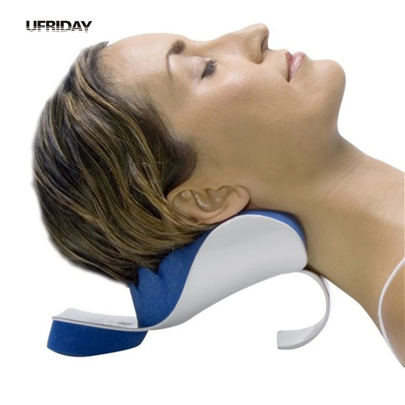 

UFRIDAY Neck Useful Travel Pillow Neck Shoulder Relaxer Therapeutic Cushion Neck Support Comfortable Pillows for Sleep