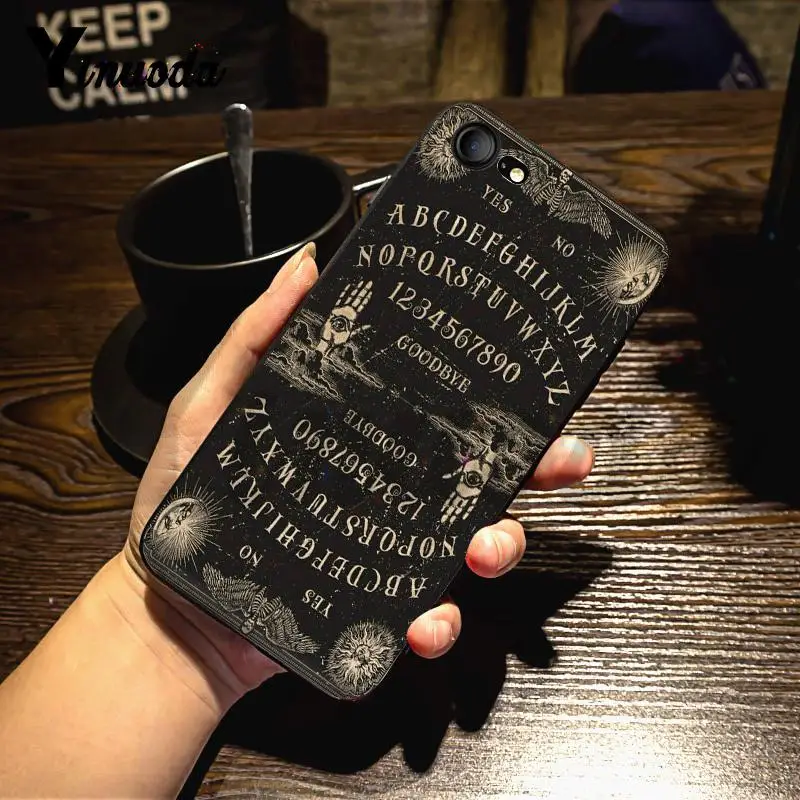 Yinuoda для iphone 7 6 X Чехол Ouija Board роскошный Coque Shell чехол для телефона для iphone X 8 7 6 6S Plus X 5 XS XR чехол s - Цвет: 1