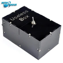 Useless Box DIY Kit Birthday Gift Toy Geek Gadget gags Joke Broad game Tricky toys Fun Office Home Desk Decor