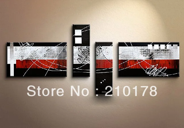 

handmade oil painting on canvas modern 100% Best Art Modern Abstract oil painting original directly from artist XD4-091