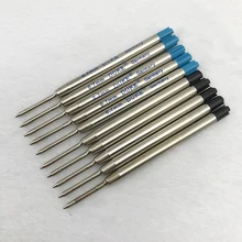 10 шт./лот шариковой 0.7 мм черные чернила синие чернила для некоторых Duke Шариковые ручки школьные канцелярские принадлежности