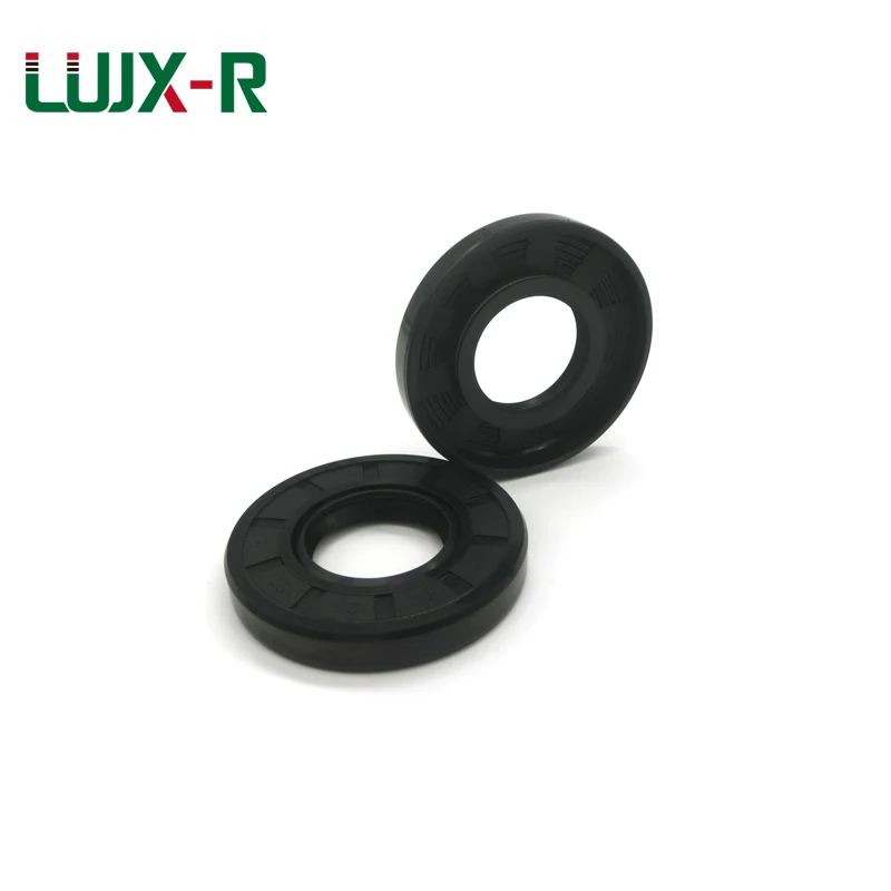 

LUJX-R 2pcs Skeleton TC Oil Seal Black Rubber Gasket Radial Nitrile Simmer Ring Rotary Shaft Sealing 32x52x5/32x52x7/32x72x12mm