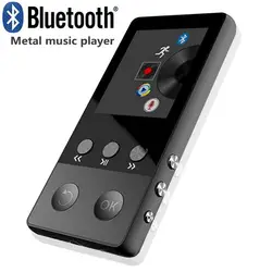 Оригинальный металлический Bluetooth MP3 плеер Встроенные динамики HIFI без потерь спортивный музыкальный плеер Регистраторы электронная книга