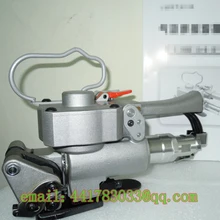 A19 Пневматический пластиковых термоплавкий прессования картона обвязки стали связывать лоток Пакер автомат обвязки коробки