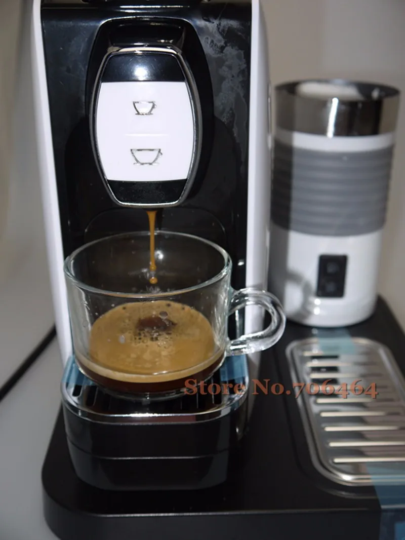 Капсула Nespresso полностью автоматическая кофемашина с электрической пеной эспрессо Электрический Капучино/латте кофеварка