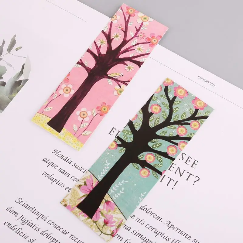 

30pcs Birds Bookmarks Paper Page Notes Label Message Card Book Marker School Supplies Stationery new