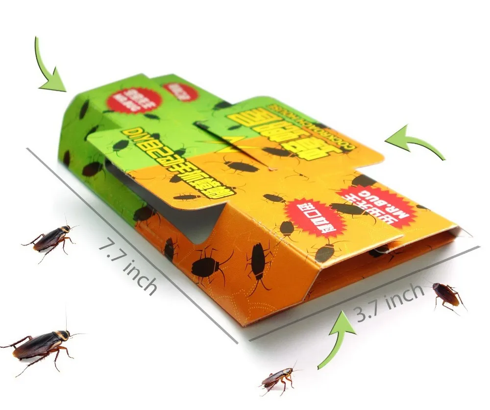 10pcs/lot, Mr Bug Cockroach trap house, Cockroach killer, Roach Motel ...