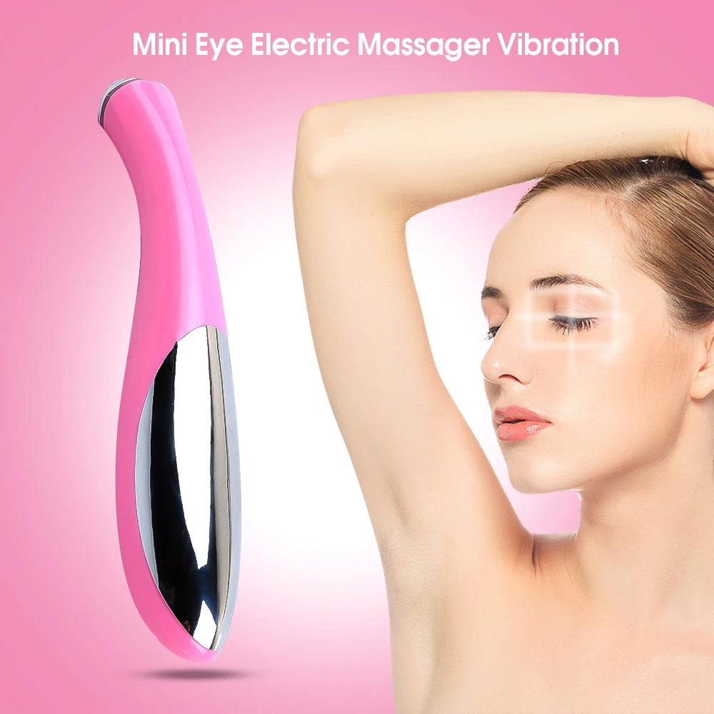 Вибратор для массажа глаз Beauty Mini вибрирующий массажер удаления морщин темных
