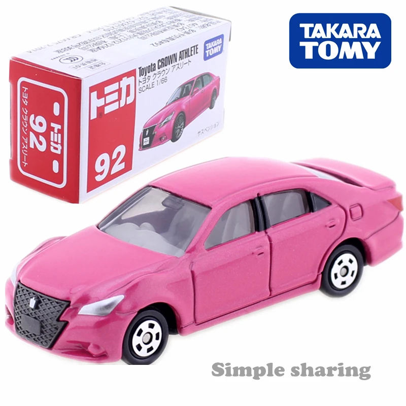 TakaraTomy TOMICA toyota серии автомобилей AE 86 C-HR Crown FJ Land Cruiser Alphard Velfire sienta Camry Prius Voxy металлические модельные игрушки