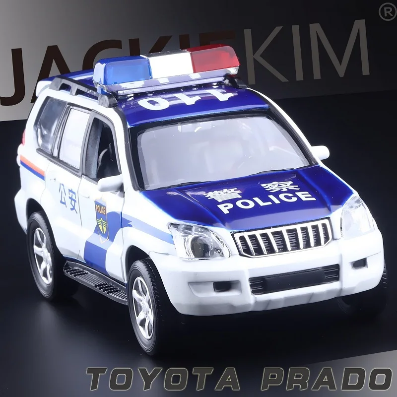 

High Simulation Exquisite Diecasts & Toy Vehicles: CaiPo Car Styling TOYOTA Prado Official Vehicles 1:32 Alloy SUV Car Model