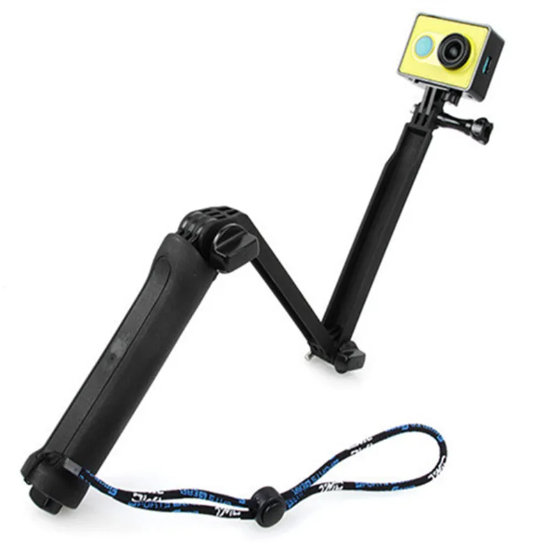 Монопод 3 way gopro. 3 way монопод. штатив xiaomi для фотоаппарата. рычаг на штативе. ручка складная.