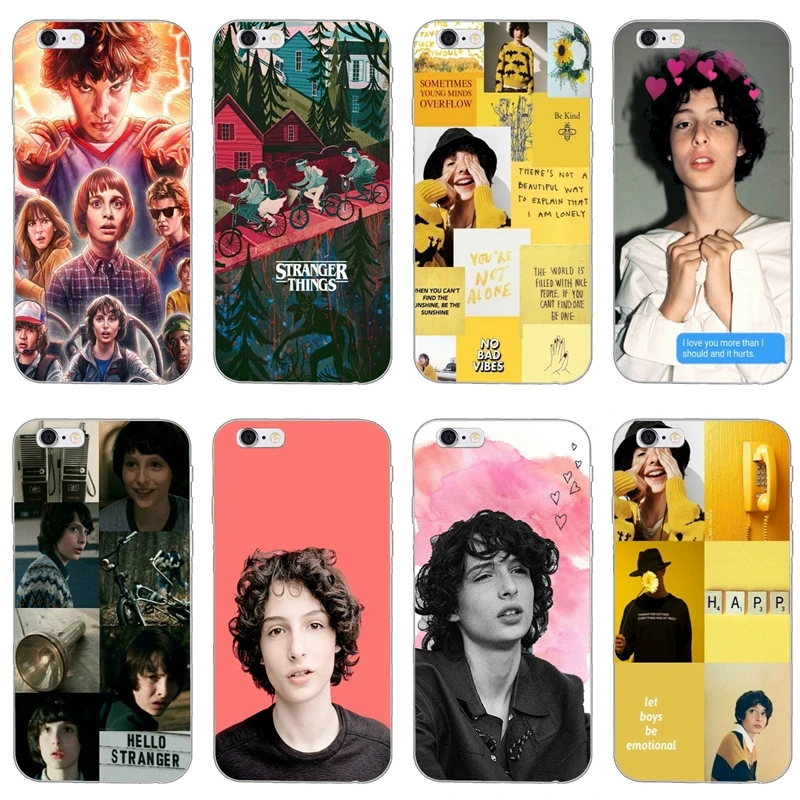 

Finn Wolfhard Stranger Things TV For Nokia 2.1 3 3.1 5 5.1 6 7 plus 8 9 HTC One A9 M10 M8 M9 E9 Desire U11 case Soft phone cover