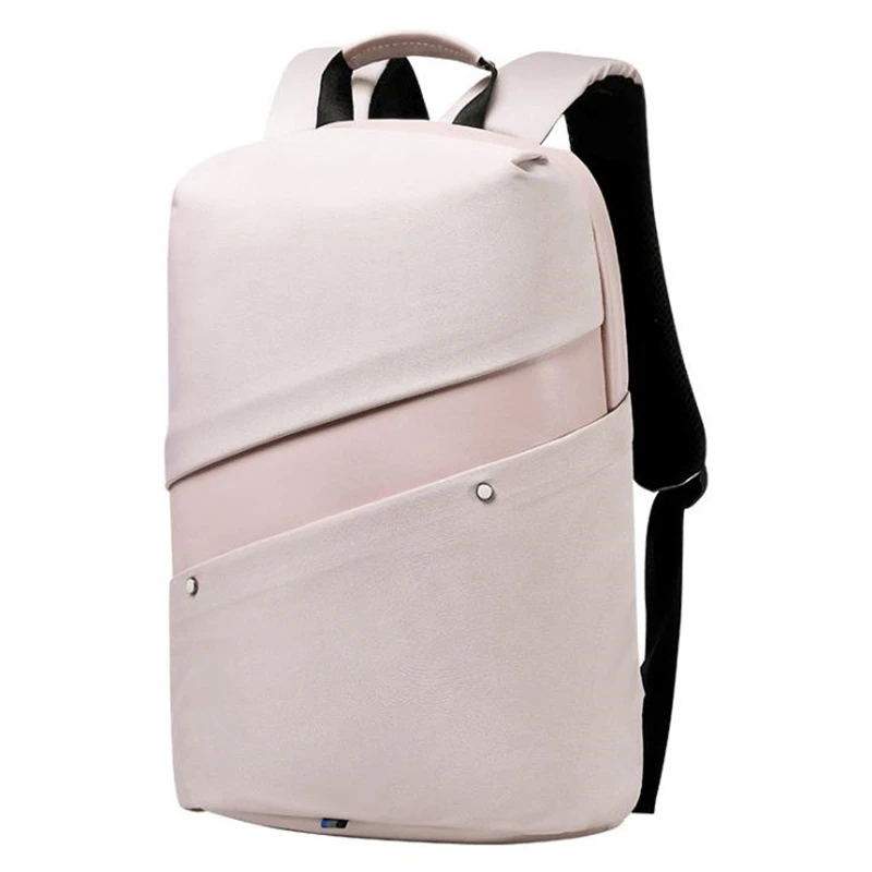 

2019 New Fashion Simple Nylon Shoulder Female Backpack Lady Business Wild USB Computer Bag Waterproof Travel Bag School bags