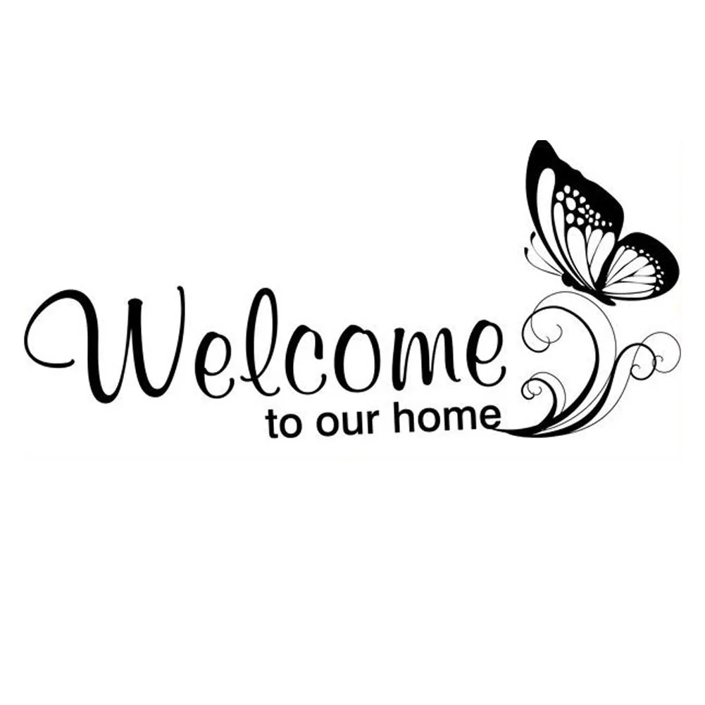 Download Welcome To My Home Quotes Wall Sticker 0295 Living Rooms ...