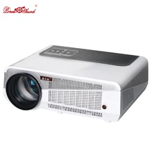 Poner Saund Projector Free gift 100” screen LED Full HD LCD Home video usb cinema Theater projetor TV Beamer Projektor 1080p