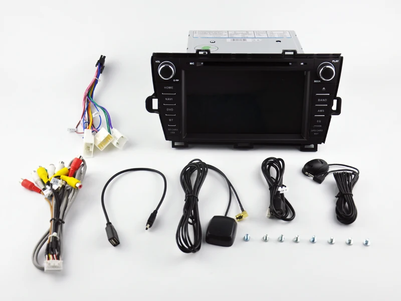 Discount AVGOTOP Android 9 WINCE Bluetooth GPS Car Radio DVD Player For TOYOTA PRIUS left driver 2G 16G MP3 MP4 Vehicle Multimedia 5