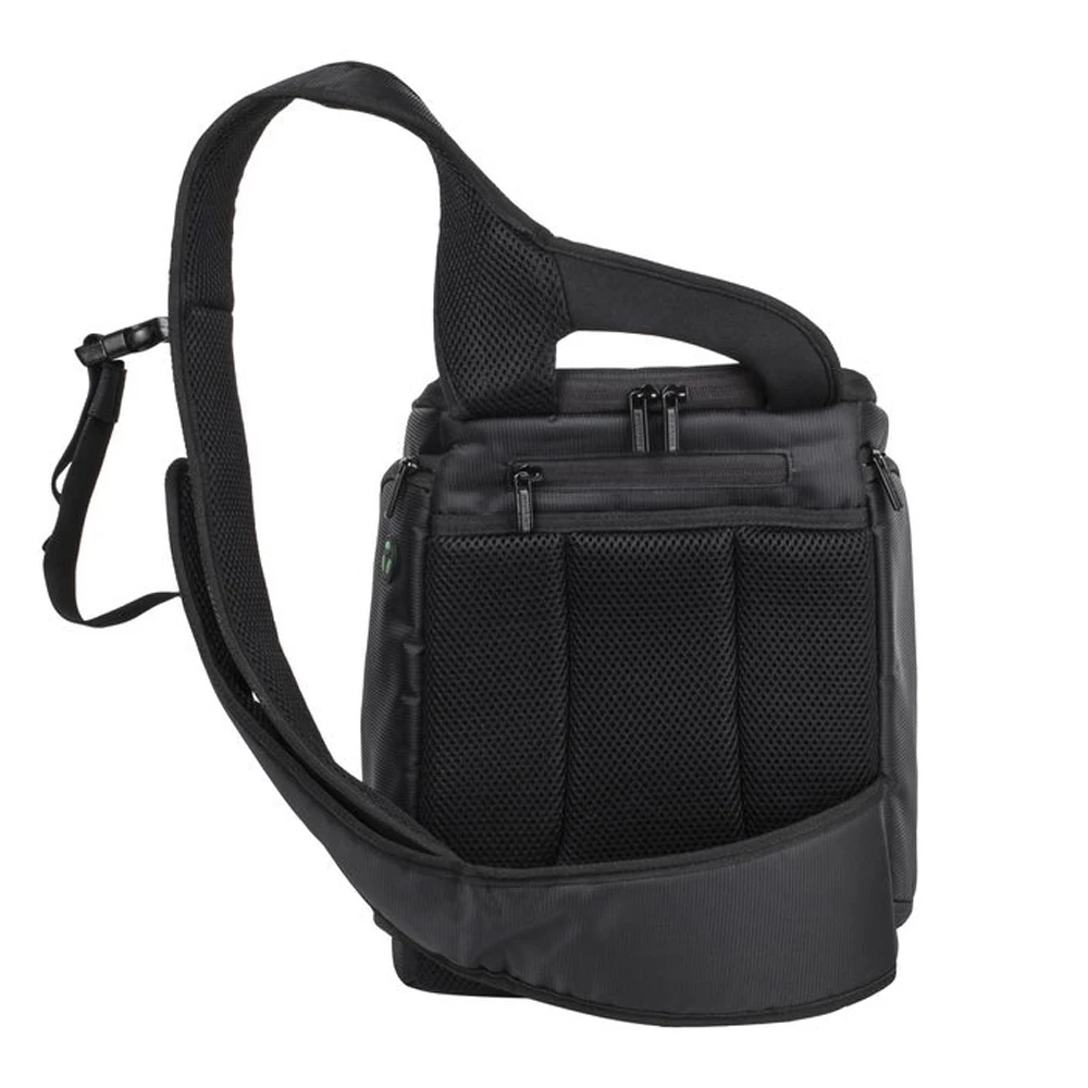 Новая высококачественная черная фотография DSLR камера рюкзак водонепроницаемый SLR камера слинг сумка на плечо открытый цифровой камеры сумка