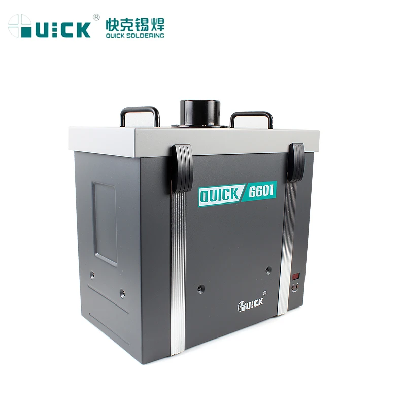 QUICK 6601/6602 Single/Dual Position Smoke Purification System with Adjustable Air Volume and Adjustable Air Pipe Position QUICK 6601/6602 Single/Dual Position Smoke Purification System with Adjustable Air Volume and Adjustable Air Pipe Position