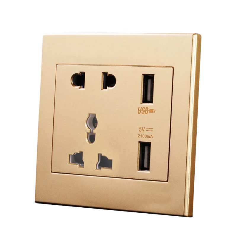 Универсальное сетевое зарядное устройство с 2 USB портами а|universal wall socket usb|charger 2charger