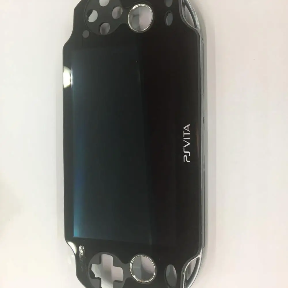 Белый черный для psv ita 1000 для PS Vita psv 1000 ЖК-дисплей с сенсорным экраном Цифровая сборка с рамкой - Цвет: black