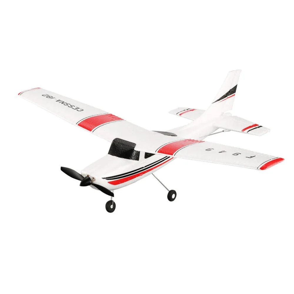 WLtoys F949 3 канала 2,4 ГГц Радиоуправляемый р/у самолет с неподвижным крылом RTF CESSNA-182 плоскости уличный Дрон игрушки для возраста 14+ детская