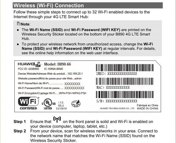 mobile broadband usb stick *New* HUAWEI B890-66 - 4G LTE Smart Hub - Unlocked best gaming router