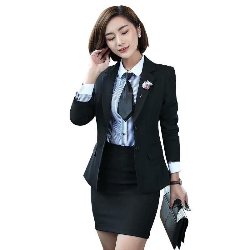 women formal professional pantsuits ol office work plus size suit plus size suits