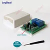 433Mhz Universal Wireless RF Remote Control Switch AC 110V 220V 2CH Relay Receiver Module + RF Wall Panel Led Light Lamp Switch ► Photo 2/6