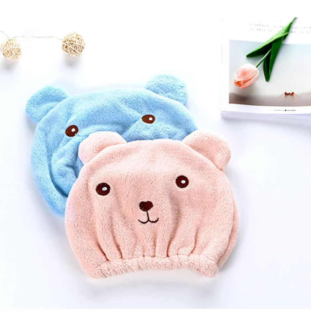 

Turban Textile Wrapp Bathing Quick Towels Useful New Hair Hats Dry Microfiber Water absorption multicolor girl women Headgear