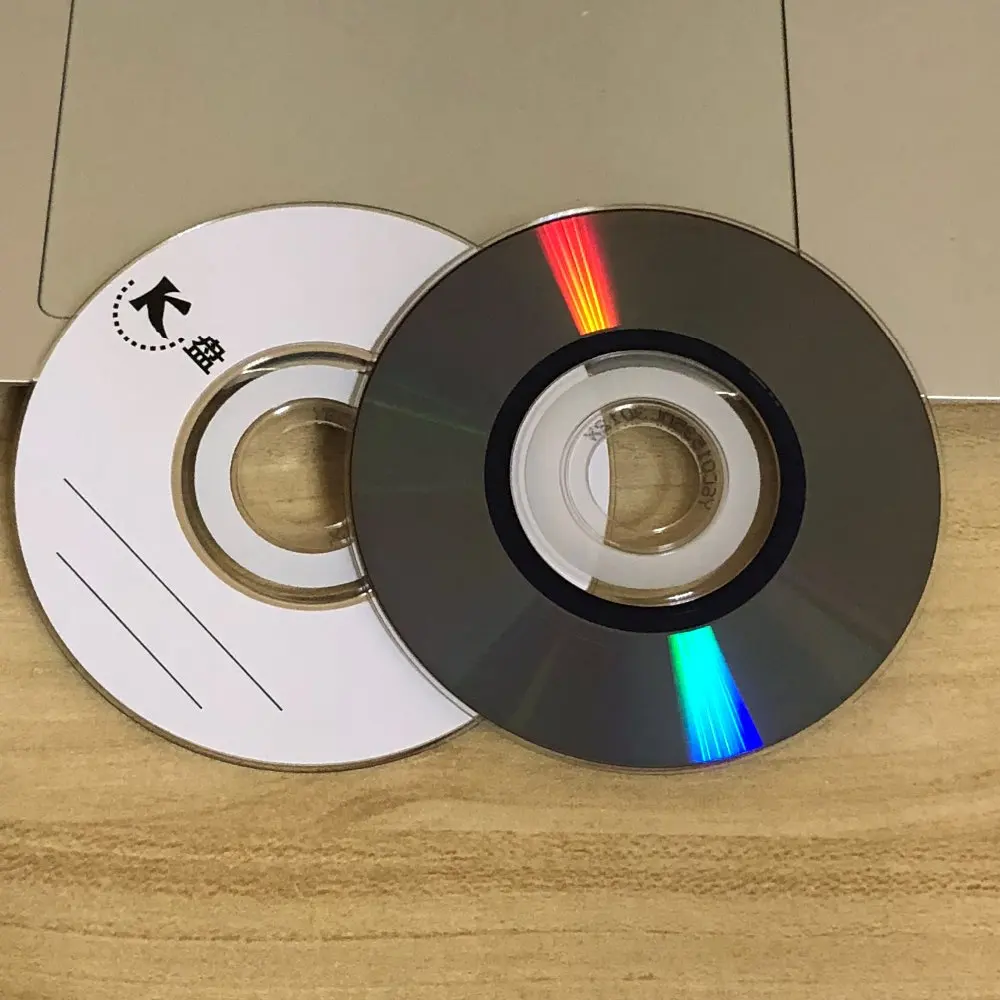 

Wholesale 10 Discs 1-4x 1.4 GB 8 cm Mini Printed DVD RW Discs