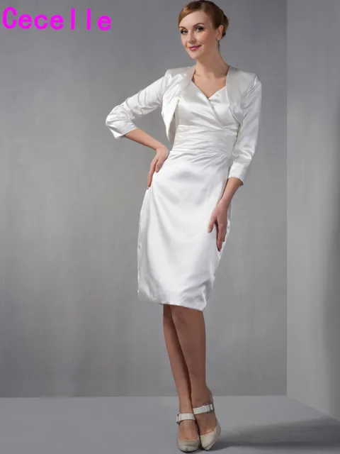 Simple Mother of Bride Dress