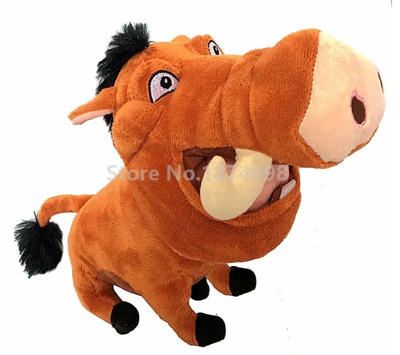 

New The Lion Guard Pumbaa Plush Toy 27cm Cute Wild Boar The Lion King Stuffed Animals Kids Toys for Children Gifts