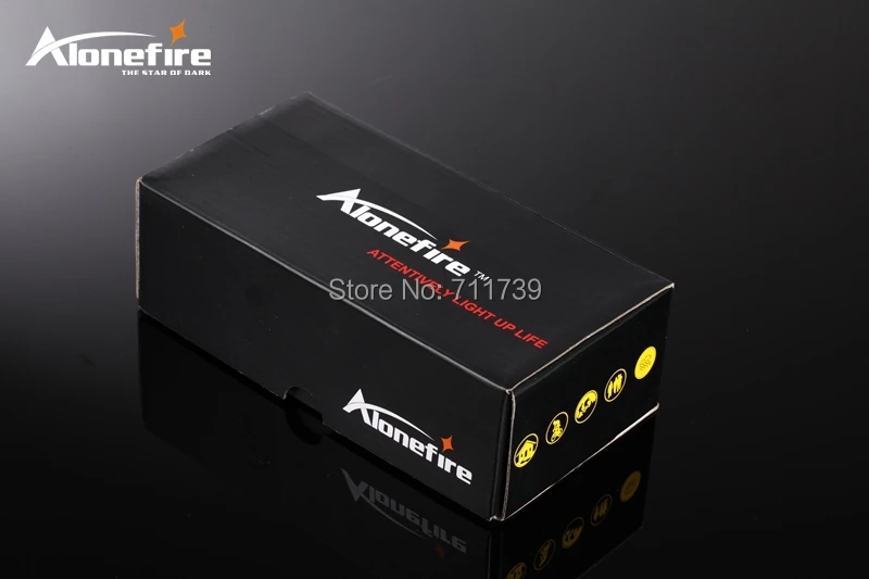AloneFire AK7 3 x CREE XM-L U2 светодиодный фонарь 3480LM 5 режимов высокой мощности с удлинительной трубкой для 1/2x26650 батарей