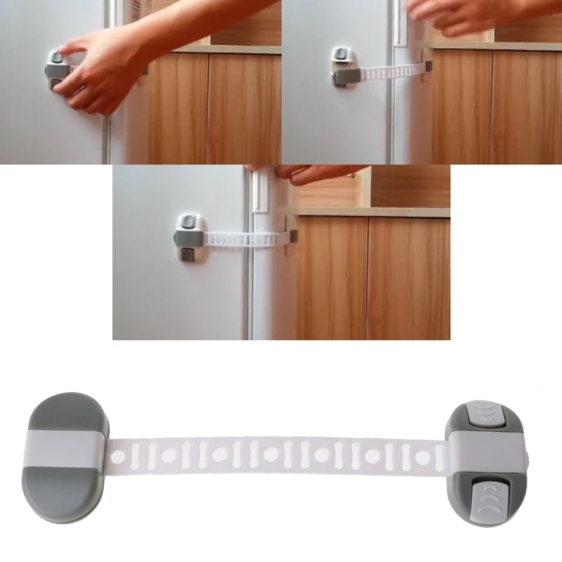 Child Safety Adjustable Safety Lock Protection Drawer Cabinet Refrigerator Lock