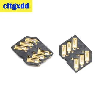 

cltgxdd 2pcs For Nokia Lumia 520 525 526 620 N81 N97 X6 X3 6700S 6600S Sim Card Slot Tray Holder Socket Reader Module
