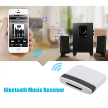 NOYOKERE Горячая Bluetooth A2DP 30Pin музыкальный приемник аудио адаптер док-станция для iPad iPod iPhone