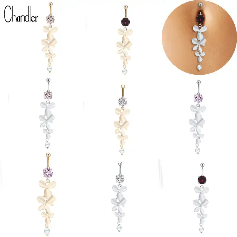 Chandler 1 Pièces Nouvelle Mode Sexy Piercing Nombril Ongles