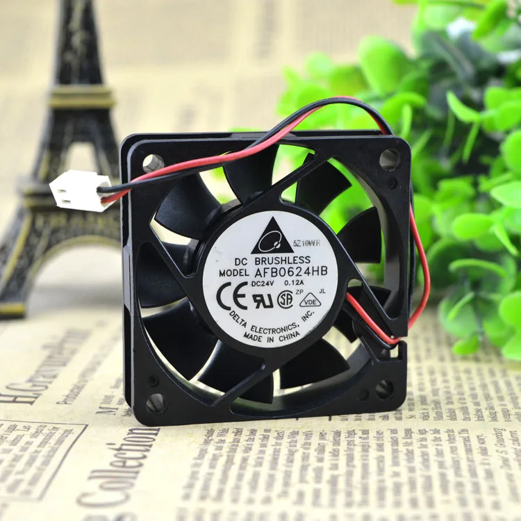 

New original 6cm AFB0624HB 6015 24V 0.12A industrial inverter cooling fan