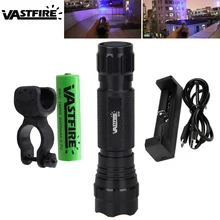 Зеленый/красный Q5 T6 светодиодный фонарь для ружья тактический охотничий фонарь+ дистанционный переключатель давления+ кронштейн для фонарика+ 18650 батарея+ USB зарядное устройство