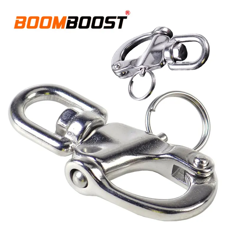 Anel de Gancho Corrente de Âncora para Arquitectónico Iate à Vela de Liberação Rápida de Aço Marinha Inoxidável Heavy Duty Giratória Olho Manilha d 316 19 D Anel De Gancho Corrente de Âncora