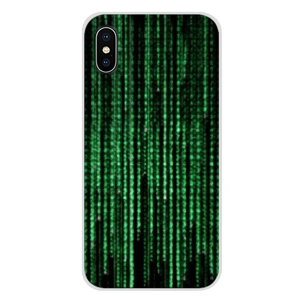 Минималистичный дизайн матричный код для Xiaomi Mi6 A1 5X 6X Redmi Note 5 5A 4X 4A 4 3 Plus Pro pocophone F1