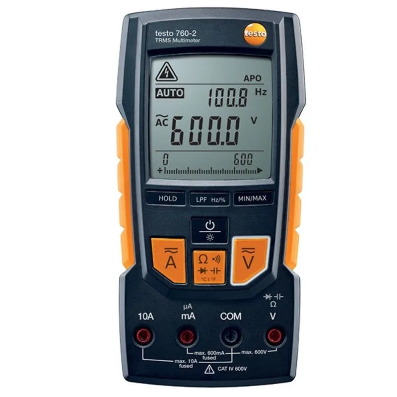 Testo 760-2 Цифровой мультиметр 0590 7602! Новинка