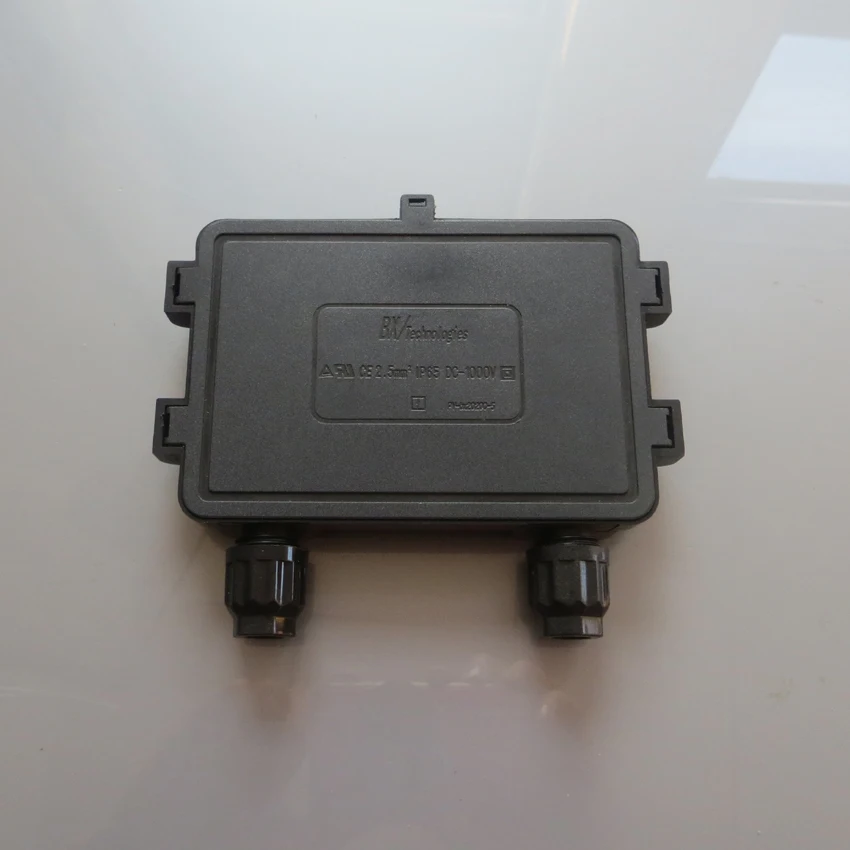 70W - 130W Solar Junction Box waterproof IP65 for Solar Panel connect PV junction box solar cable connection with diode