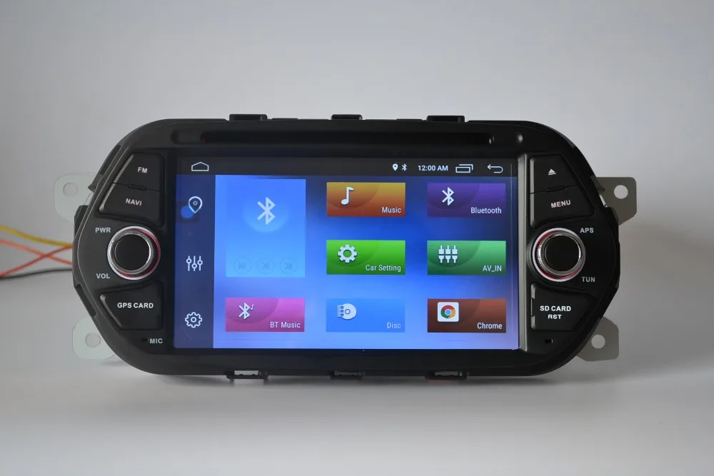 Cheap 7 inch android 9.1 car DVD gps navigation for fiat AEGEA 2016,radio,wifi,quad core,English,russian,french 12