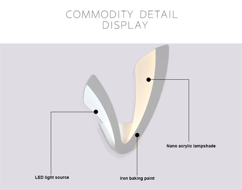  YLSTAR Free shipping 12W Led Wall Light Makeup Mirror Lights Indoor Bathroom Dressing room Kitchen  - 32917665589