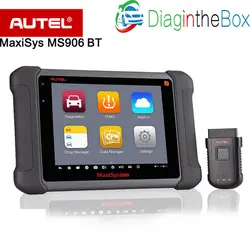 Autel MaxiSys MS906BT автоматический диагностический сканер беспроводной Расширенный комплексный MS906 BT полная система ЭБУ кодировочное устройство