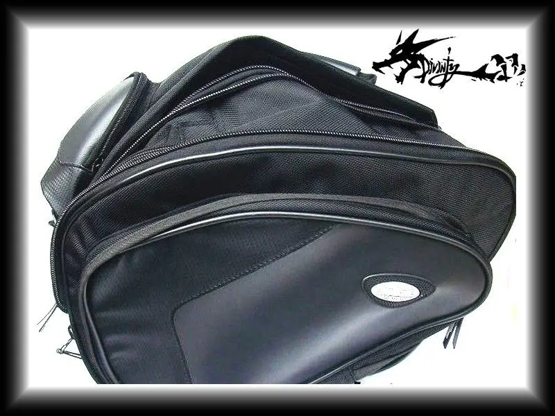 1 pair Motorcycle Side Luggage Waterproof Saddle Bags Backpack For ZX6R