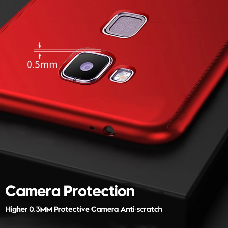 360 Degree Full Cover For Huawei Mate 8 9 10 Pro Shockproof Hard Case For Huawei P9 P10 Plus P20 Lite Pro Funda Coque With Glass 