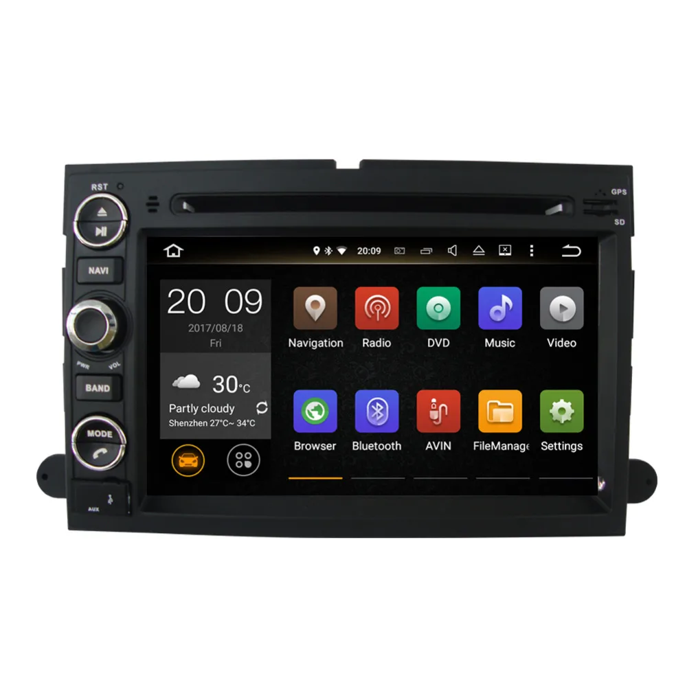 Clearance 4GB RAM Android Car GPS Radio Head Unit For Ford Fusion/Explorer/F150/Edge/Expedition 2006-2009 Car Video Player Bluetooth Wifi 1